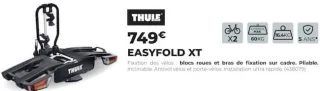 Porte-vélos Thule Easyfold XT