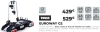 Porte-vélos Thule Euroway G2