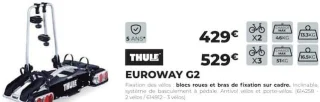 Porte-vélos Thule Euroway G2