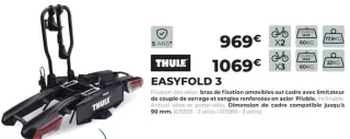 Porte-vélos Thule Easyfold 3