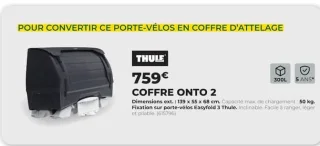 Coffre d'attelage Thule Coffre Onto 2
