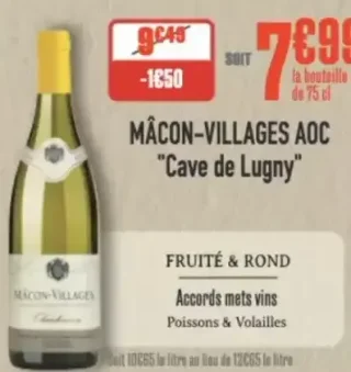 Mâcon-Villages AOC Cave de Lugny