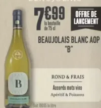 Beaujolais Blanc AOP B