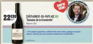 Châteauneuf-du-Pape AOC BIO "Domaine de la Graveirette"
