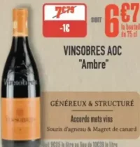 Vinsobres AOC "Ambre"