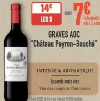 Graves AOC "Château Peyron-Bouché"