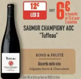 Saumur Champigny AOC "Tuffeau"