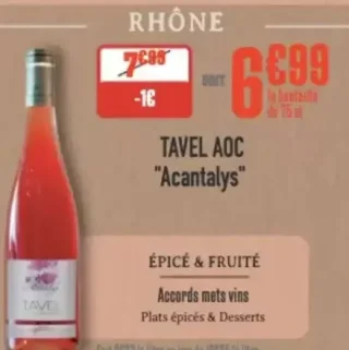 Tavel AOC "Acantalys"