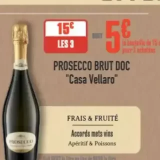 Prosecco Brut DOC "Casa Vellaro"