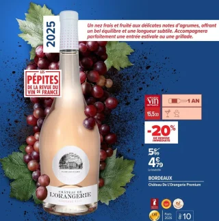 Château De L'Orangerie Premium Bordeaux Rosé