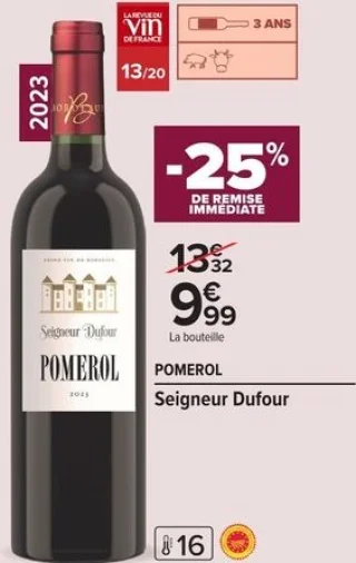Seigneur Dufour POMEROL