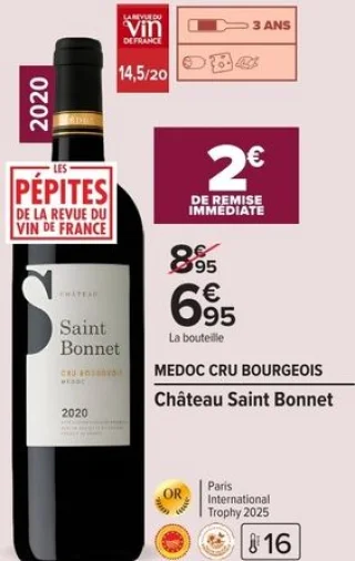 Château Saint Bonnet MEDOC CRU BOURGEOIS