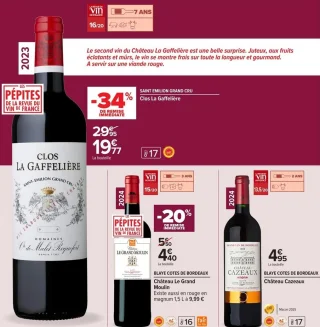 Saint Emilion Grand Cru Clos La Gaffelière 2023