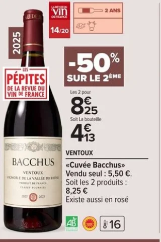 VENTOUX «Cuvée Bacchus»