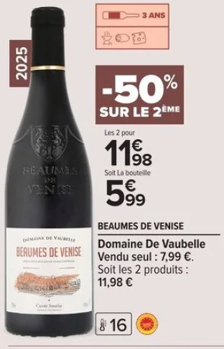 BEAUMES DE VENISE Domaine De Vaubelle