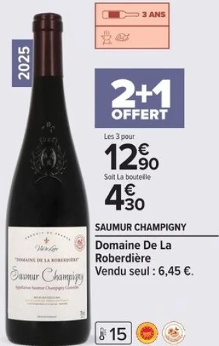 Domaine De La Roberdière Saumur Champigny