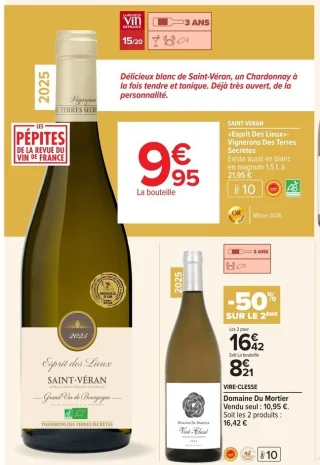 Saint Veran Esprit Des Lieux Vignerons Des Terres Secrètes
