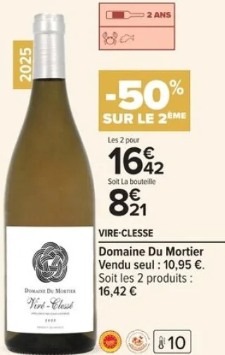 Vire-Clesse Domaine Du Mortier