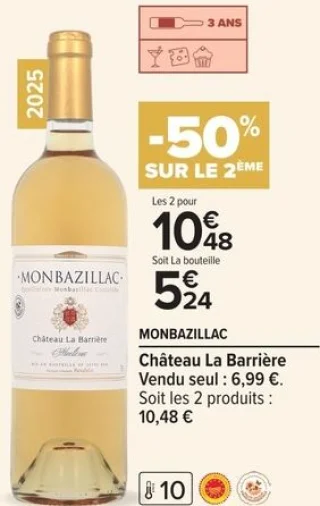 MONBAZILLAC Château La Barrière