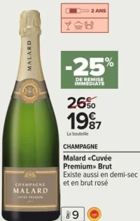 CHAMPAGNE Malard «Cuvée Premium» Brut