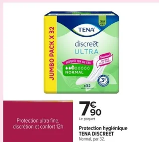 Protection hygiénique TENA DISCREET Normal