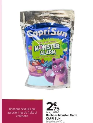 Bonbons Monster Alarm CAPRI SUN