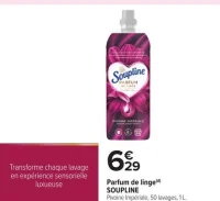 Parfum de linge Soupline Pivoine Impériale