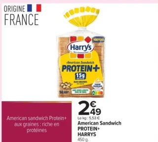 American Sandwich PROTEIN+ HARRYS