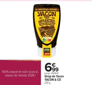 Sirop de Yacon YACON & CO