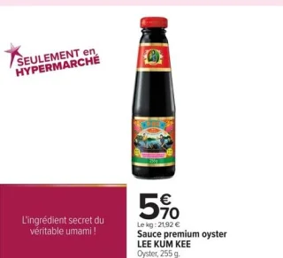 Sauce premium oyster LEE KUM KEE