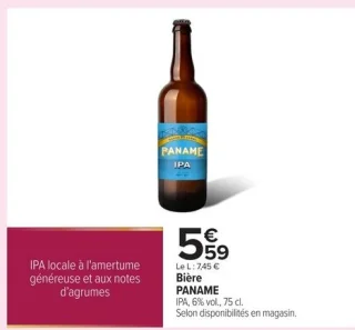 Bière PANAME