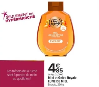 Miel et Gelée Royale LUNE DE MIEL