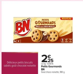 Petits Gourmands BN Goût choco noisette