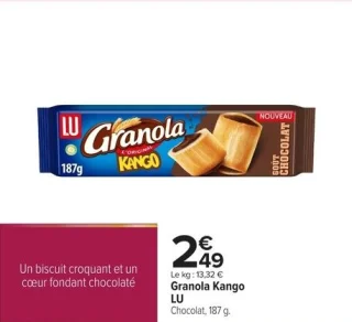 Granola Kango LU Chocolat