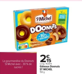 Gâteaux Doonuts ST MICHEL