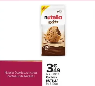 Cookies NUTELLA