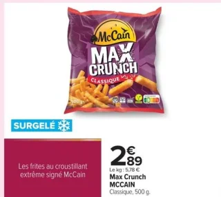 Max Crunch MCCAIN Classique