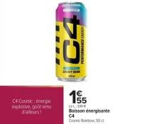 Boisson énergisante C4 Cosmic Rainbow