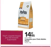 Croquettes pour Chats Adultes PULSY