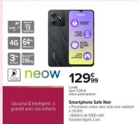 Smartphone Safe Noir neow
