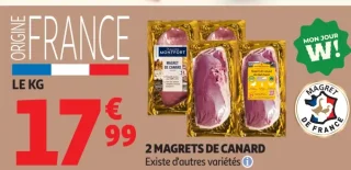 2 Magrets de canard Montfort