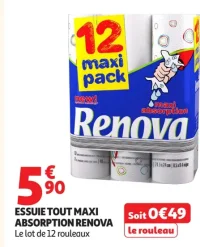 Essuie Tout Maxi Absorption Renova