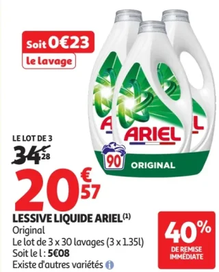 Lessive Liquide Ariel Original