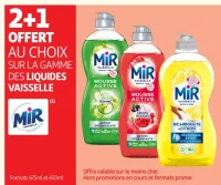 Liquide vaisselle Mir