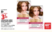 Coloration Crème Excellence L'Oréal