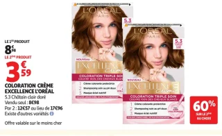 Coloration Crème Excellence L'Oréal