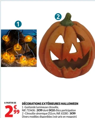 Décorations extérieures Halloween