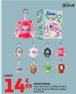 YUYU'S STITCH Porte-clés de 12cm