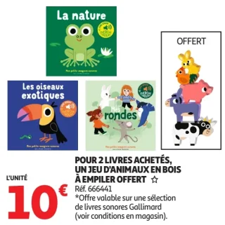 Livres sonores Gallimard