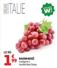 Raisin rosé